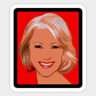 helen mirren Sticker